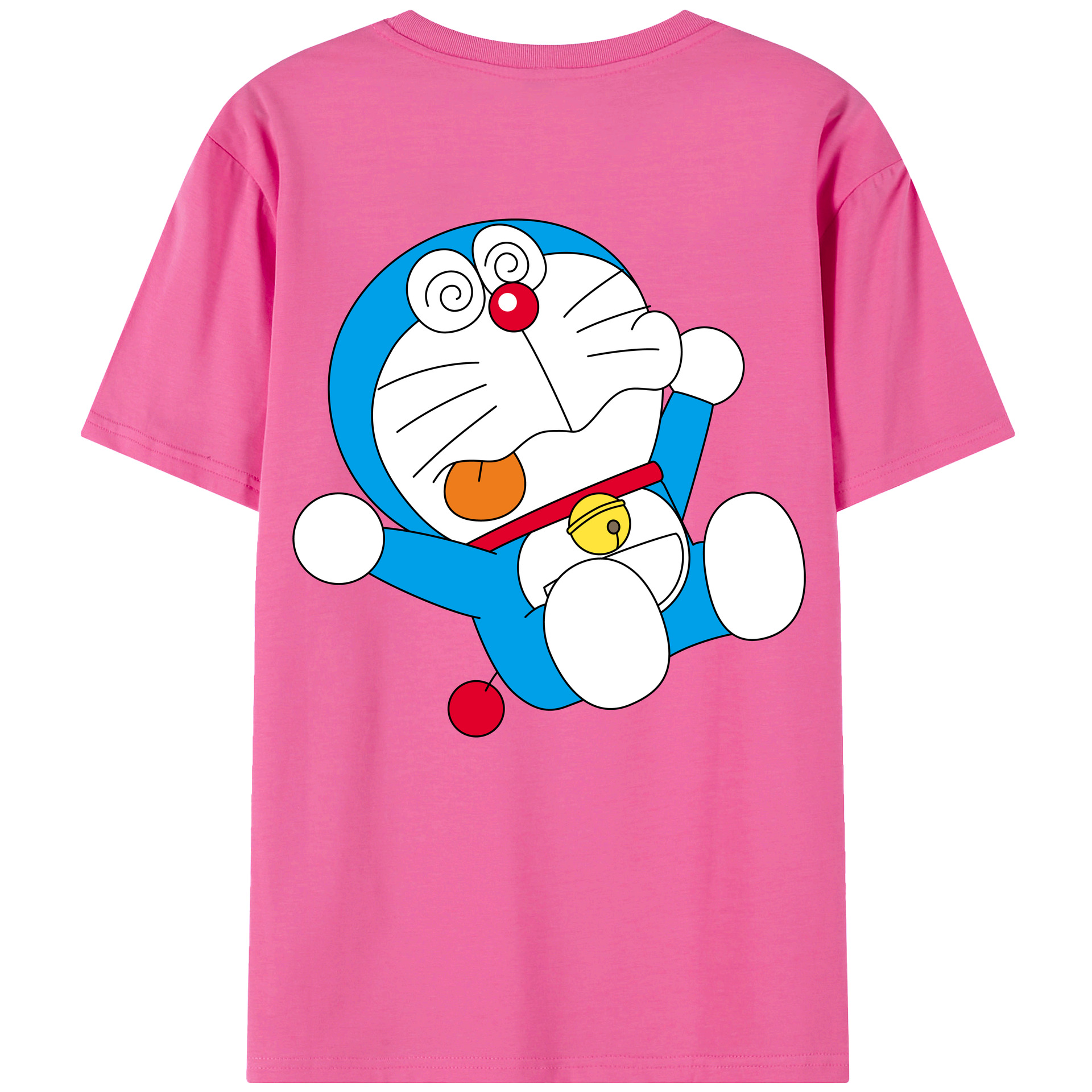 （画像用） ドラえもん Doraemon レディース半袖Tシャツ(バックプリント)